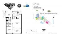 Unit 1805 floor plan